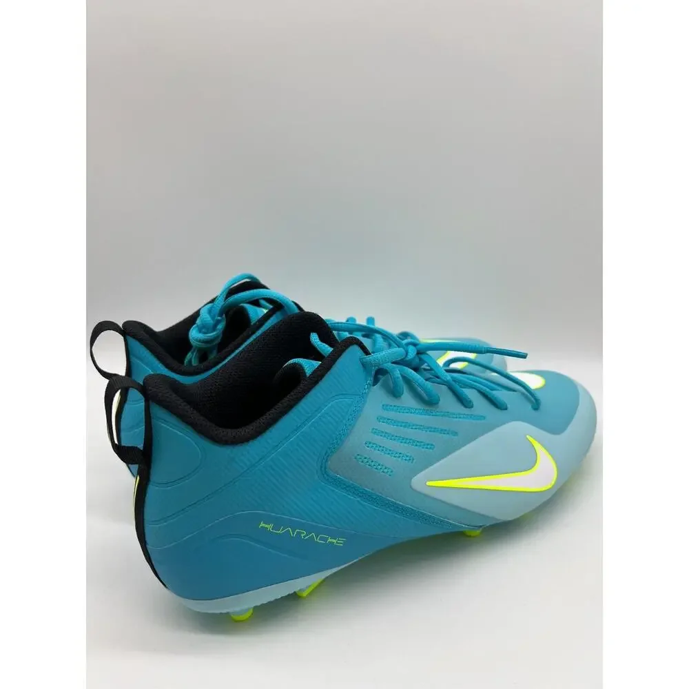 Nike Alpha Huarache 8 Varsity Lax Turquoise Lacrosse CZ6558-400 Men's 11.5